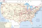 US Railway Map