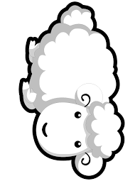 Image result for sheep coloring page