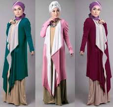 Koleksi Terbaru Gambar Baju Muslim 2016 Model Kaftan