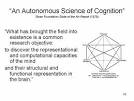 Cognitive Science and Religion