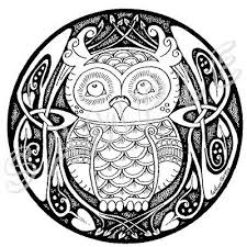 Celtic Owl Tattoo Design Picture 3