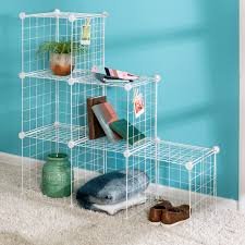 White 6-Cube Modular Storage Organizer - Honey-Can-Do