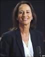 Segolene Royal at a TV station