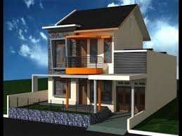 Model rumah sederhana 2 lantai 2013 minimalis tapi mewah - YouTube