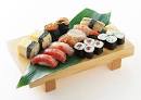sushi experience in Tokyo.