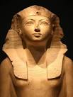 Detail of a Seated Statue of