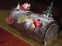 Yule Log Cake