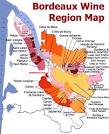 Bordeaux Wine Map Region
