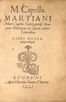 Whipple Library: Martianus Capella and Marcus Vitruvius Pollio