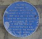 Blue Plaque- World's First IQ - via Daymix