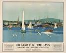 Irish Art Travel Poster Dun Laoghaire Kingston County Wicklow