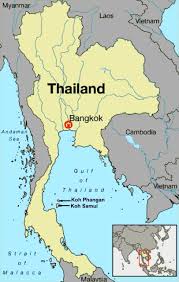 Map of Thailand
