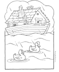 Noah coloring page