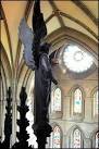 Believed to be the only photographs taken on top of the famous Schulze organ - via Daymix