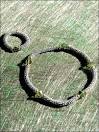 Bali Textured Braclet Ring Set