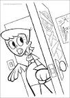 Dexter coloring page