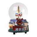 French Can-Can Musical Snowglobe - Paris Souvenirs