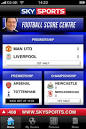 Sky Sports Football Score