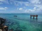 Tropical lagoon island scene - via Daymix