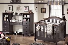 kids-furniture-crib-black-wall-decor-nurserygif-baby-room-decor ...