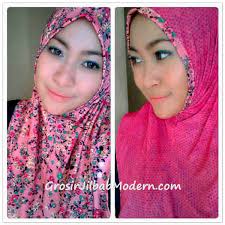 Jilbab Syria Bolbal Flow-Polka Part 2-pink | Grosir Jilbab Modern ...