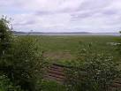 Morecambe Bay from Kents Bank. Rail Line and foreshore with some tasty 'salt - via Daymix