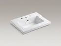 KOHLER | K-2979-8 | Tresham One-Piece Integrated Sink with 8-Inch ...