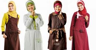 10 Contoh Desain Baju Muslim Wanita Masa Kini Oke