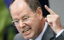 Ill-informed belligerence: Peer Steinbrück. Remember that Herr Steinbrück is ... - steinbruck