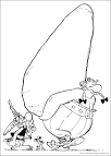 Asterix coloring page