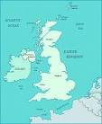 Map of the British Isles