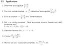 Cours Maths Terminale S : Nombres complexes - 3.5 Applications du ...