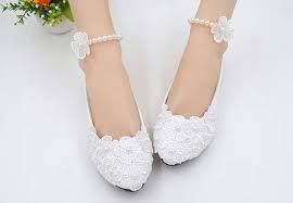 Sepatu Teplek Putih �Snow White Flat Shoes� Model Terbaru & Murah ...