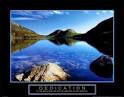 Dedication: Jordan Pond Print by Dermot Conlan at Art.