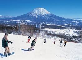 Skiing in Niseko