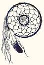 Dream Catcher American Indian art vinyl decal stickers