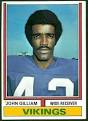 John Gilliam football card - 1974 Topps #240 - Vintage Football ...