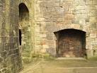 Fireplace in Crookston Castle - via Daymix