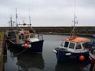 NT6879 : Coastal East Lothian : Fisher Lassie and Lona M at Cromwell Harbour - via Daymix
