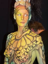 Body Painting Art - Nude Female and Male Body Painting