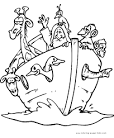 Noah coloring page