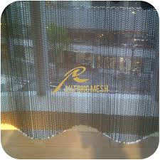 stainless steel logam manik-manik tirai untuk dekorasi interior ...