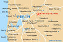 Perth Maps and Orientation  Perth Western Australia   WA Australia