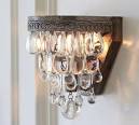 Clarissa Glass Drop Sconce | Pottery Barn