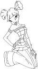 Winx Club coloring page