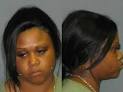 Tia Thompson was arrested Monday after driving her car into a power pole in ... - 9013844-large