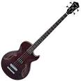 Guitar: ibanez rsemihollow transparent brown electric bass guitar