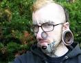 strange body art
