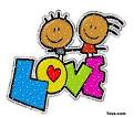 cartoon characters in love