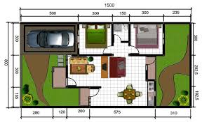 Contoh Denah Rumah Dengan Skala :: Desain Rumah Minimalis | Gambar ...